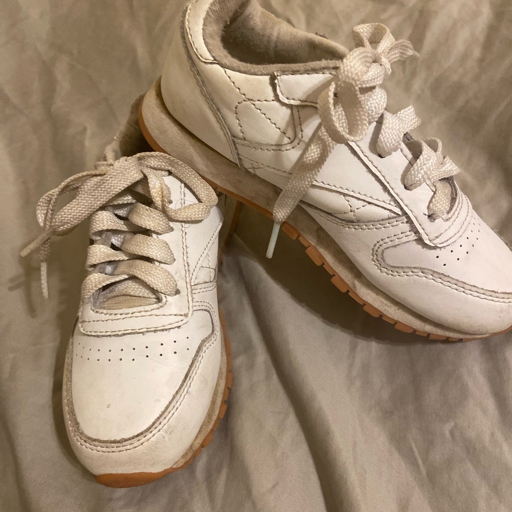 Reebok Kids White Sneakers
